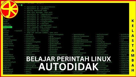 BELAJAR PERINTAH LINUX SECARA AUTODIDAK