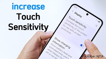 How to increase touch sensitivity on Android