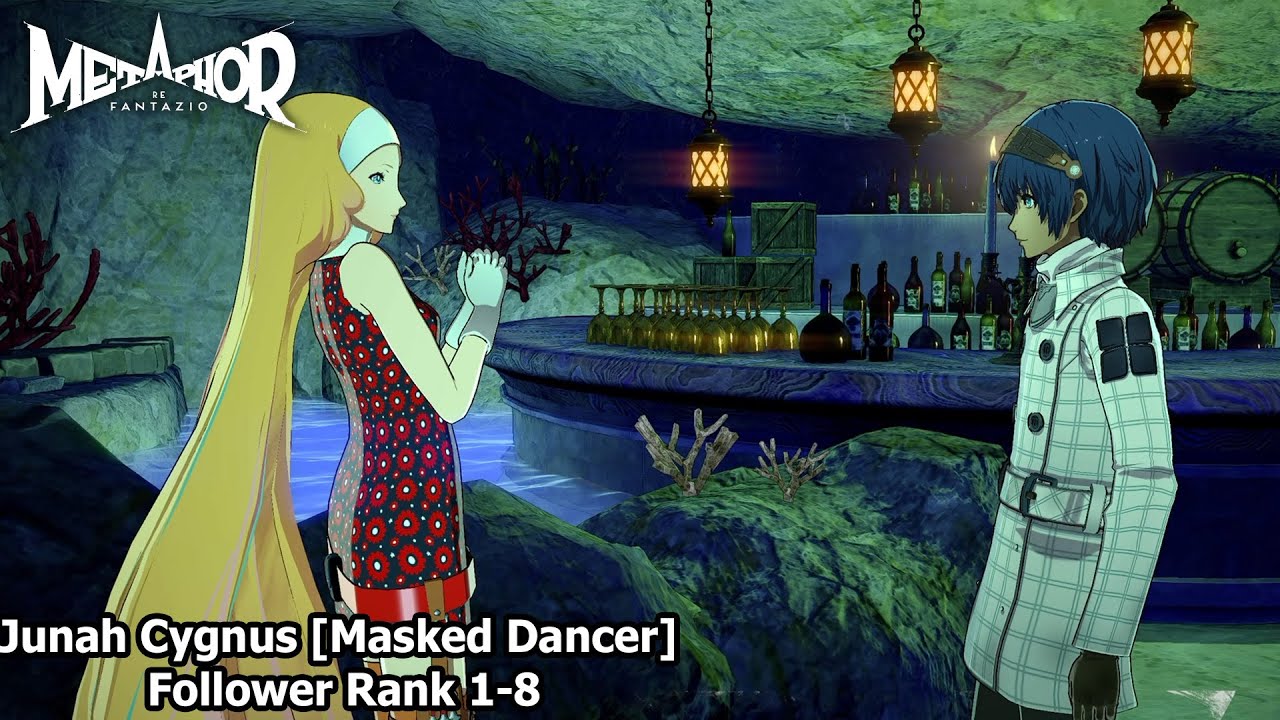 Junah Cygnus [Masked Dancer] Follower Rank 1-8 | Metaphor: ReFantazio