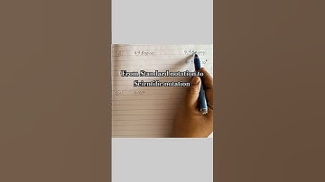 How to change Standard Notation to Scientific notation| Ex2.1 Class 9 Sindh board