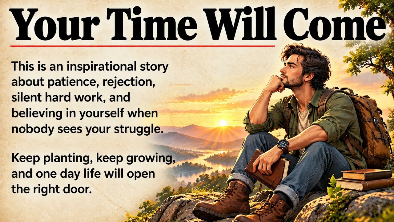Your Time Will Come | Graded Reader | Learn English Through Story Level 3 🔥
