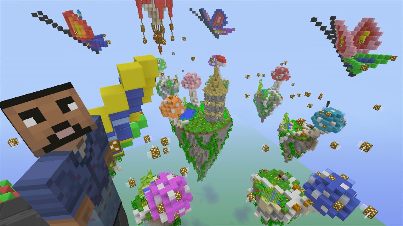 Minecraft Butterfly Build