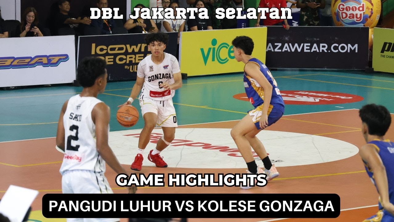 RIVALITAS KEREN Antara Pangudi Luhur & Gonzaga I Game Intense, Minim Poin Tapi Banyak Highlights