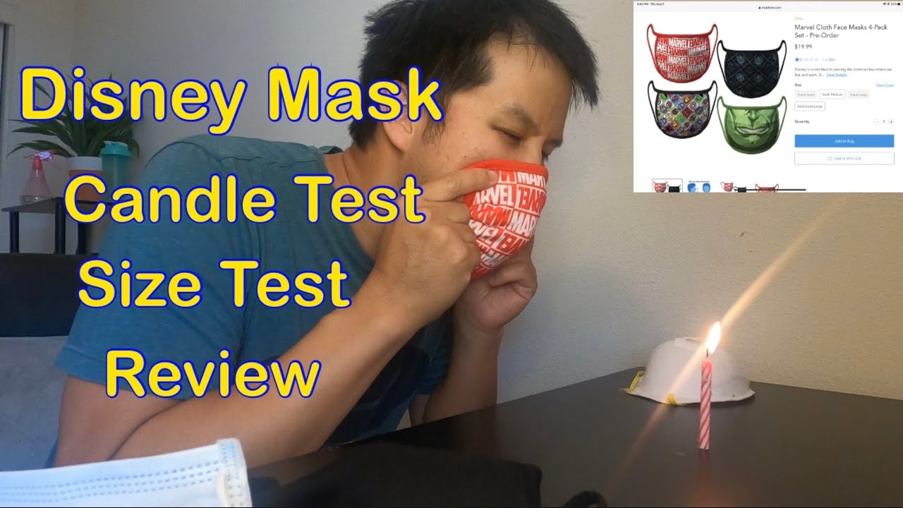 Download Disney Face Mask Review Fit And Candle Test Bad Reviews Youtube Yellowimages Mockups