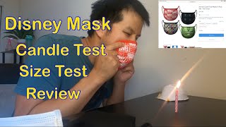 Disney Face Mask Review, Fit and Candle Test! Bad reviews?