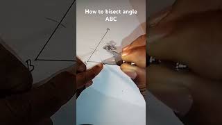 How to bisect angle ABC