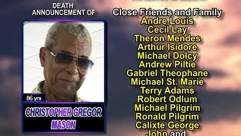 Christopher Gregor Mason long