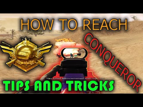COMMENT DEVIENT MOBILE PUBG Conquérant? (GUIDE RANK)