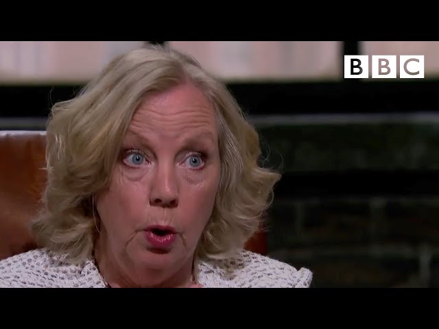 Deborah calls out entrepreneur for calling her Debbie 😂 | Dragons' Den - BBC class=