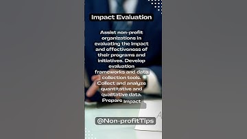 nonprofit and impact evaluation