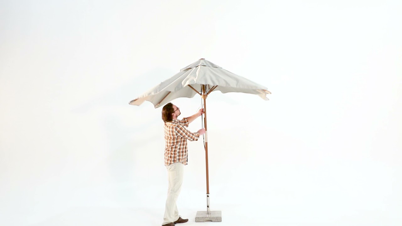 Sekey - How to Set Up the 200 x 150cm Outdoor Sun Umbrella UV50+