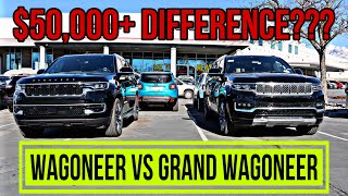Wagoneer VS Grand Wagoneer Comparison: Is There Really $50,000 Of Upgrades Over The Wagoneer???