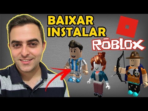 Como Baixar E Instalar Roblox No Pc E Jogar Youtube - baixar roblox download