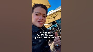 Sỉ 35 lô đất thổ cư tại KDL Đảo Ngọc phường 2 Bảo Lộc Lâm Đồng #ketnoiyeuthuong #bandatbaoloc