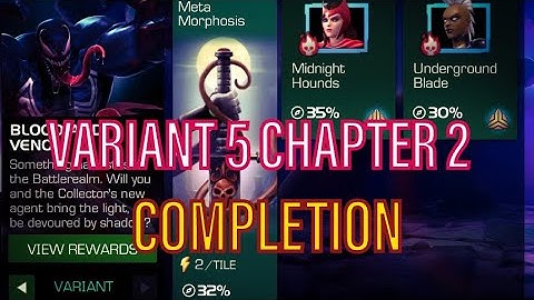 Variant 5 Chapter 2 Completion | Marvel Contest Of Champions