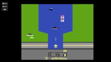 XBOX RETRO CLASSICS RIVER RAID gameplay video