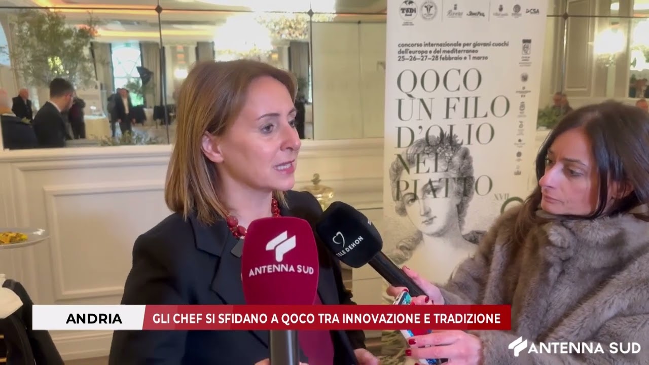 28 FEBBRAIO 2026 - ANDRIA: GLI CHEF SI SFIDANO A QOCO TRA INNOVAZIONE E TRADIZIONE