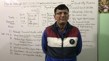 How to attempt CSIR-NET Physical Science Exam(Best Planning)