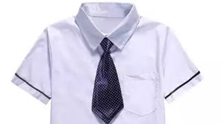 How To Cut And Sew Student School Uniform