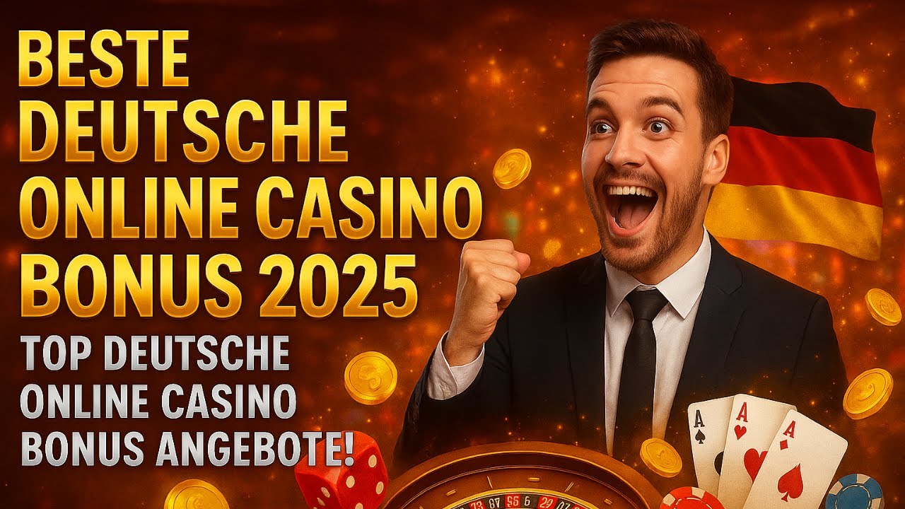 BESTE DEUTSCHE ONLINE CASINO BONUS 2025 🎁 | TOP DEUTSCHE ONLINE CASINO BONUS ANGEBOTE!