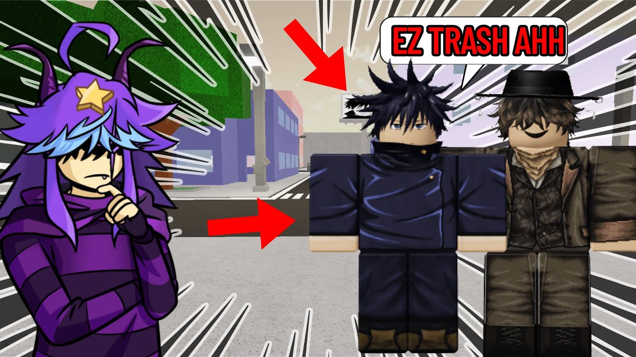 DESTRUI um TOXICO TEAMER NO JUJUTSU SHENANIGANS