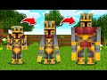 Minecraft MORPHING IN TO A GOLEM TO SAVE ZOMBIE PRISONERS MOD / GOLEM BREAK PRISON !! Minecraft Mods