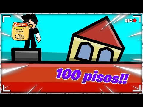 SOBREVIVI a la CASA de 100 PISOS con LAVA! 😱🤣