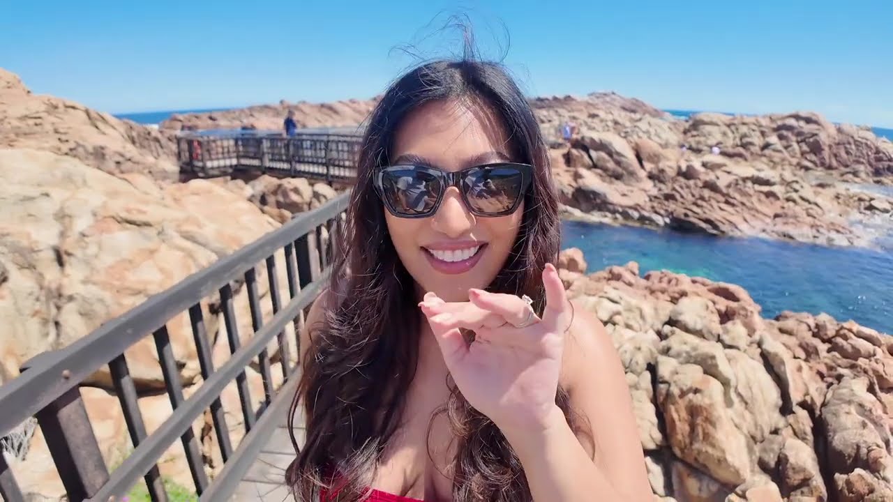 Завораживающие виды! Филиппино-австралийская пара в Канал-Рокс, Западная Австралия.