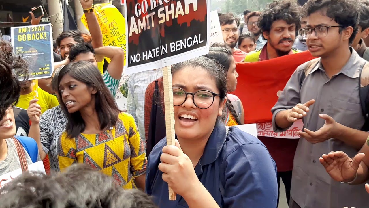 Go Back Amit Shah From West Bengal Kolkata