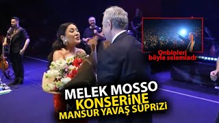 Melek Mosso konserine Mansur Yavaş sürprizi! Salon bir anda coştu Resimi