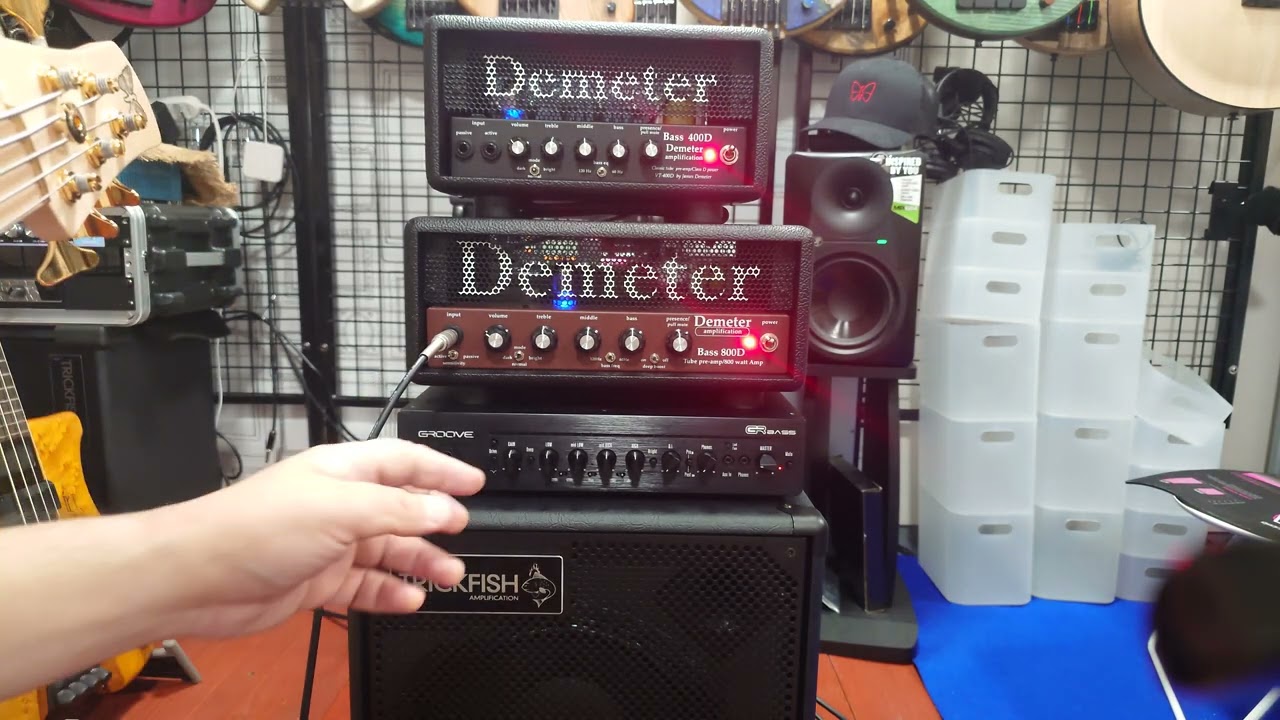 【美品】Demeter BASS800 【6月購入】ベース　アンプ　ヘッド 週末限定】Demeter BASS800 【6月購入】ベース アンプ ヘッド 週末限定