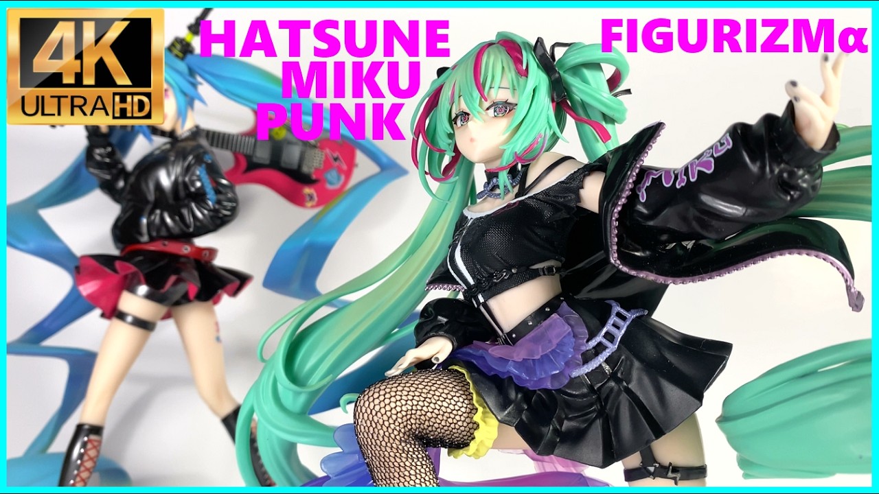 Hatsune Miku 初音 ミク Punk! Figurizmα Unboxing - YouTube
