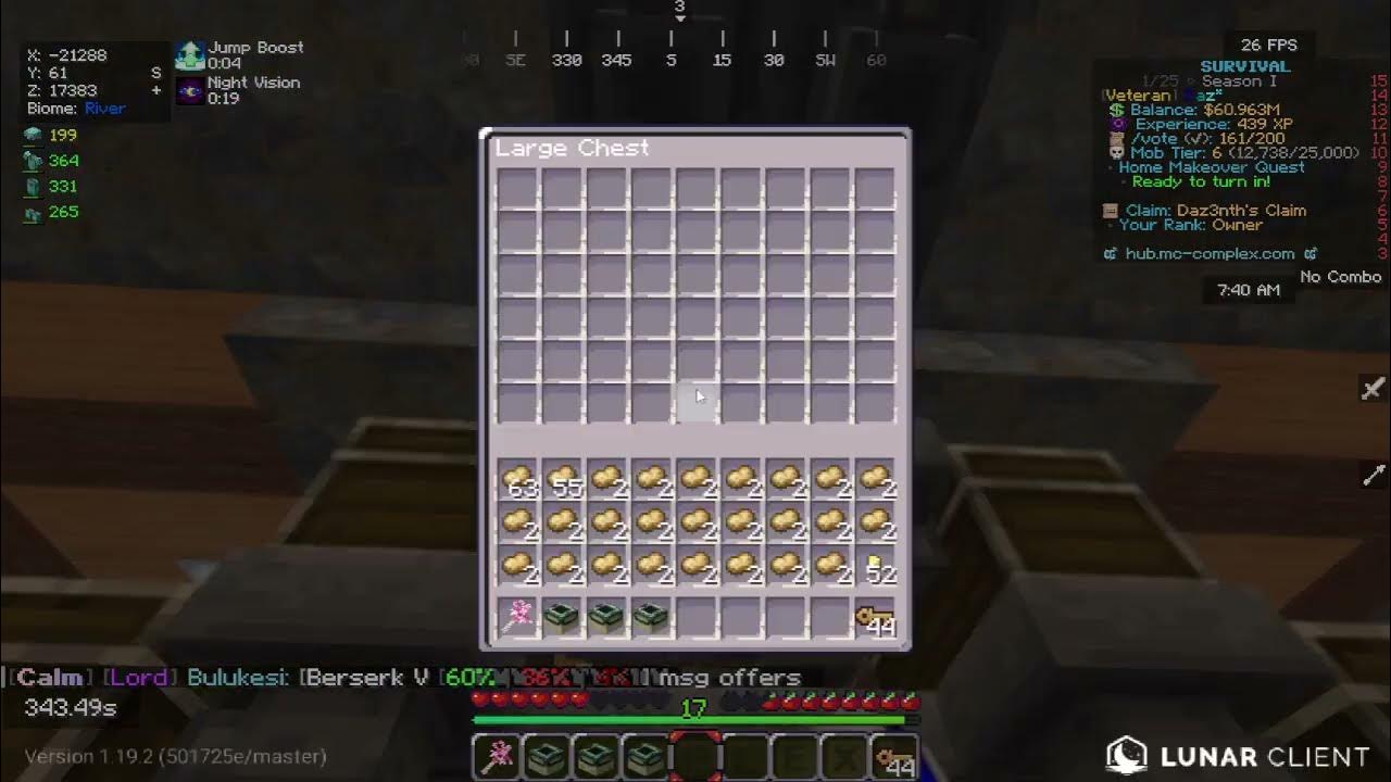 Using Upgradeable Hoppers in complex YouTube