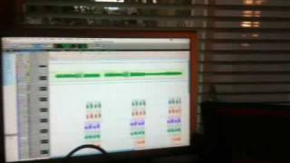 Tracking vocals with Ross Kenyon and Joel Piper