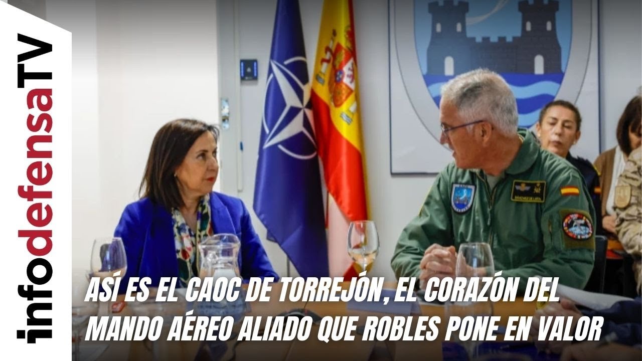 Así es el CAOC de Torrejón, el corazón del mando aéreo aliado que Robles pone en valor