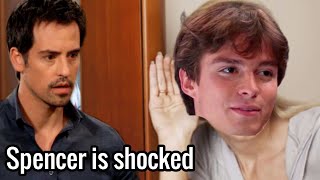 Spencer was shocked when he overheard Nikolas' secret | General Hospital Spoilers