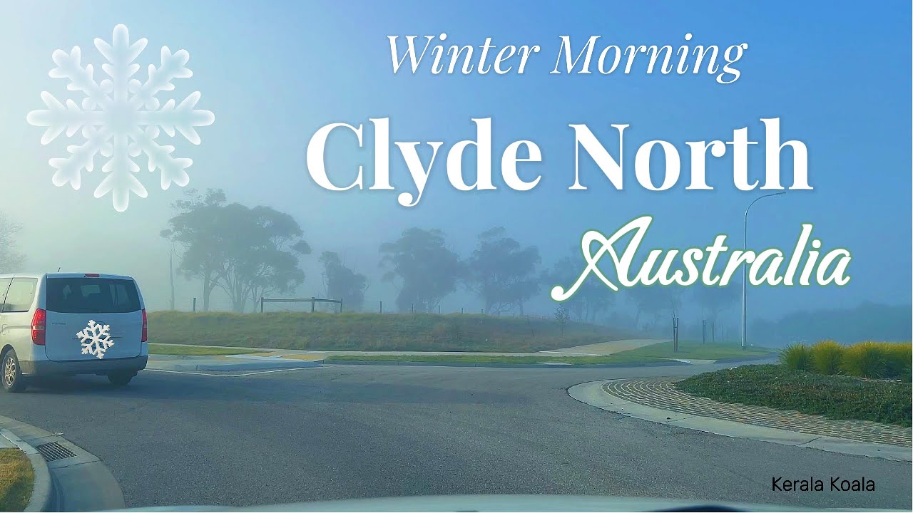 Winter Morning Ride in Clyde North, Australia