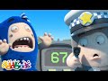 Jeff Learns To Drive Safely! | Oddbods | Educational Kids Videos | Moonbug Kids