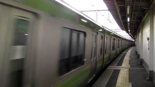 山手線 E231系500番台トウ505編成(現在ミツA505)代々木駅発車シーン
