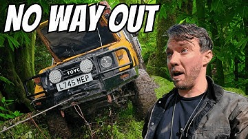 TRAPPED on abandoned track – miles from help