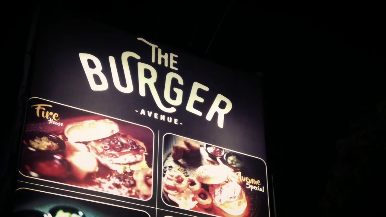 The Burger Avenue... Johar Town Lahore YouTube