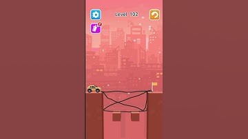 Draw bridge 🌉 Imposible mission 😱 Level 102 complete ✅ #viral #shorts
