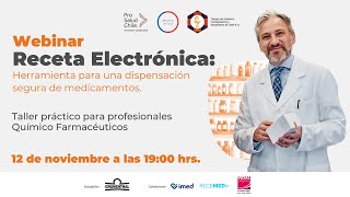 Webinar Receta Electrónica, herramienta para una dispensación segura de medicamentos screenshot 3