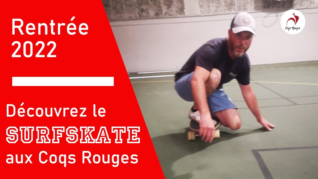 Découvrez le Surfskate, nouvelle activité aux Coqs Rouges en 2022 !