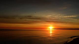 Time Lapse video of the Sunrise over Lake Superior 9/18/21