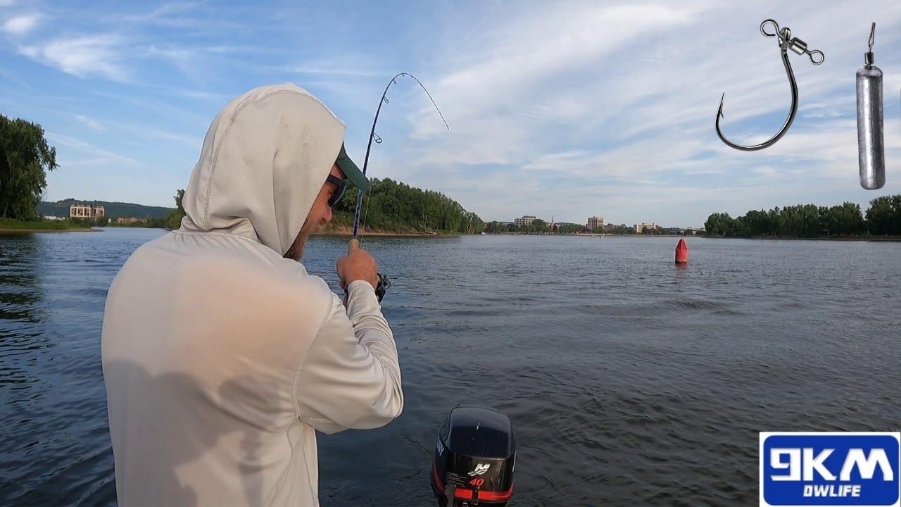 Drop Shotting Wingdams on the Mississippi River