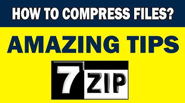 How To Compress Files With 7zip - Windows 10   [StepByStep Guide 2019]