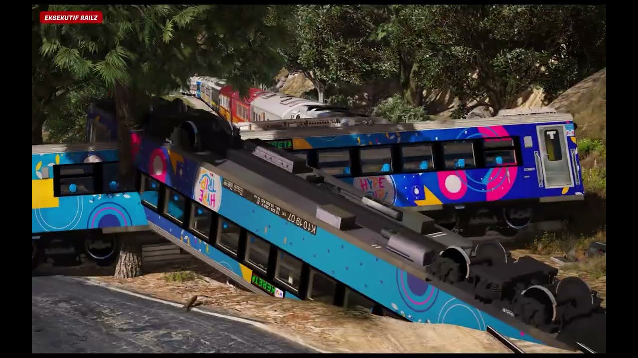 5 HAL YANG BISA BIKIN KERETA ANJLOK😱, NOMER 5 PALING NGERI !