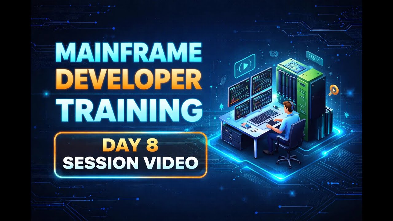 Tso Mainframe Day8 Dec 16 2025 TSO ISPF Mainframe Introduction - YouTube