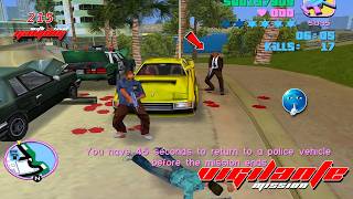 🚨 ACCIDENT DE POLICE FOU ET ÉVASION À GRANDE VITESSE ! 😱💥 | Vice City Chaos 215 | Gaming with Akl... screenshot 4